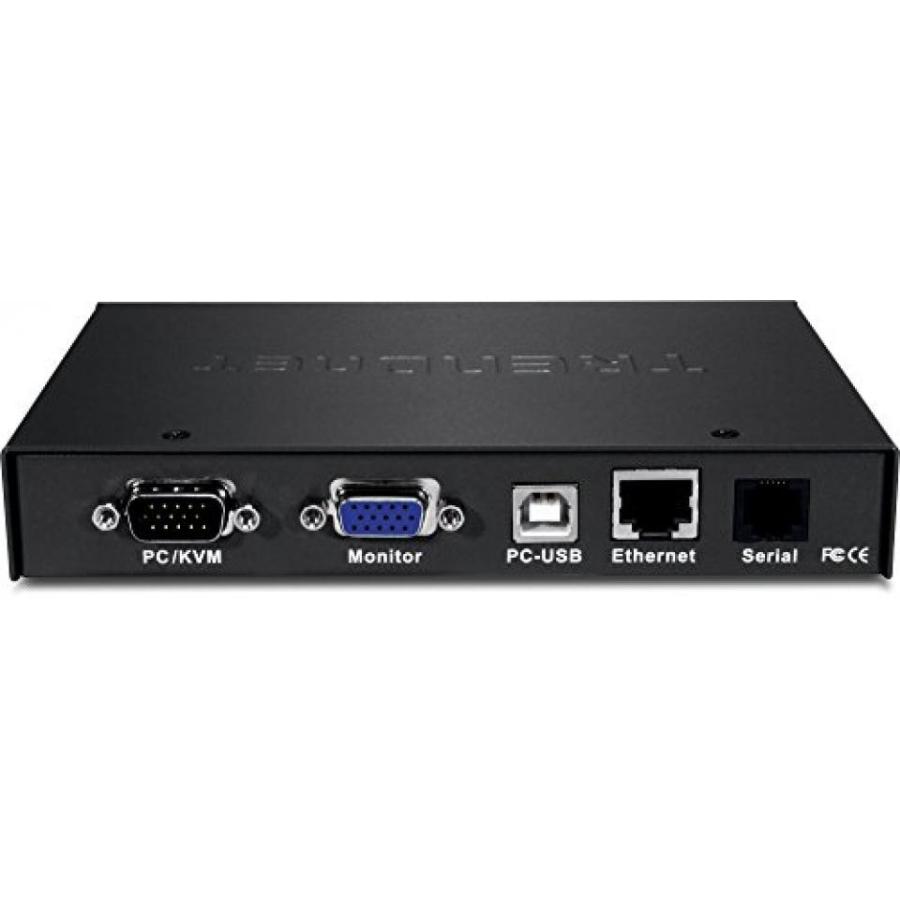 外付け機器 TRENDnet TK-IP101 1-Port KVM Switch over IP Centralized Management, 1600x1200 Resolution, Ethernet RJ-45, Black｜sonicmarin｜04