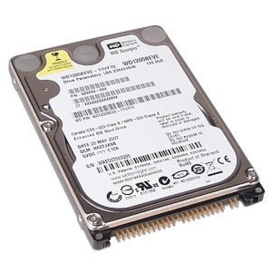 データストレージ Western Digital WD1200BEVE 120 GB 5400RPM IDE 8 MB Notebook Hard Drive (2.5 inch)｜sonicmarin