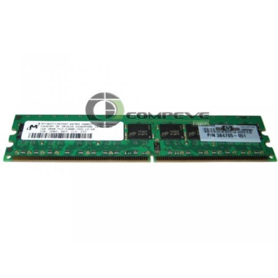 メモリ 1GB Micron PC2-5300 DDR2-667 MT18HTF12872AY-667B3 HP 384705-051 - MT18HTF12872AY-667B3｜sonicmarin