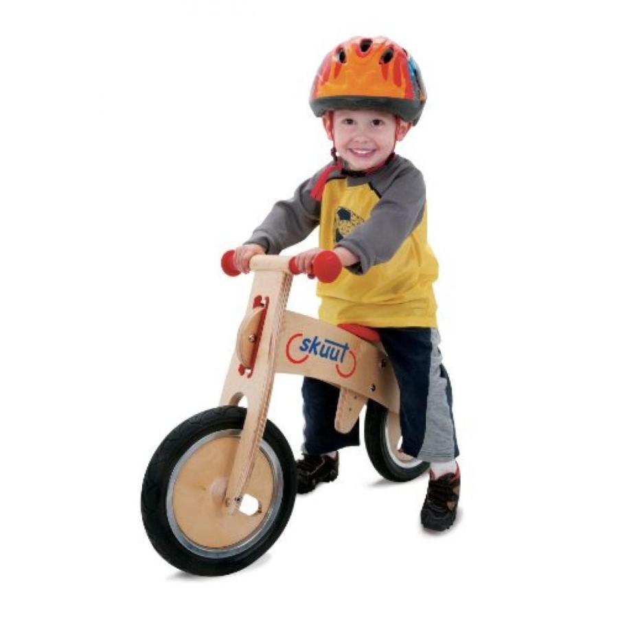 バランススクーター Diggin Active Skuut Wooden Balance Bike (Red) AUB00264GIFY