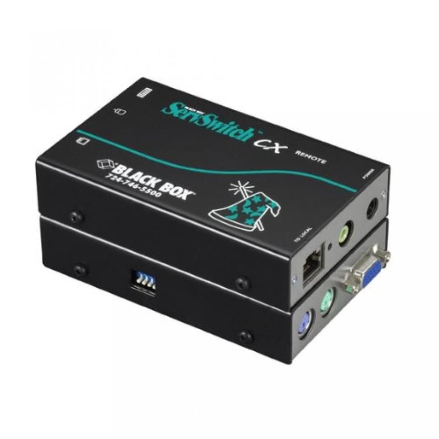 外付け機器 Black Box Remote Unit， VGA， PS2 wAudio + Skew comp for KVM Switch