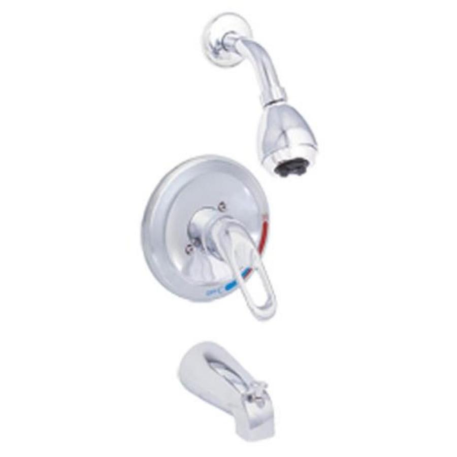 シャワーヘッド EZ-FLO 10066 Pressure Balanced Tub and Shower Set Ceramic Disc