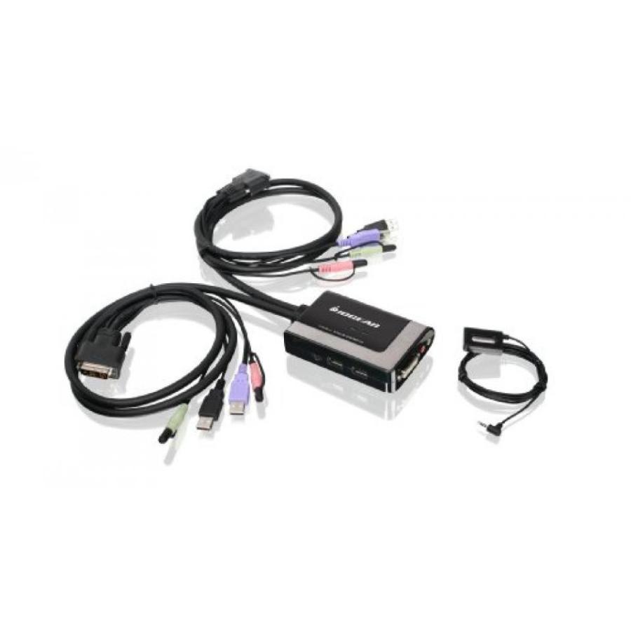 外付け機器 IOGEAR 2-Port HDMI Cable KVM Switch with Audio, GCS62HU｜sonicmarin