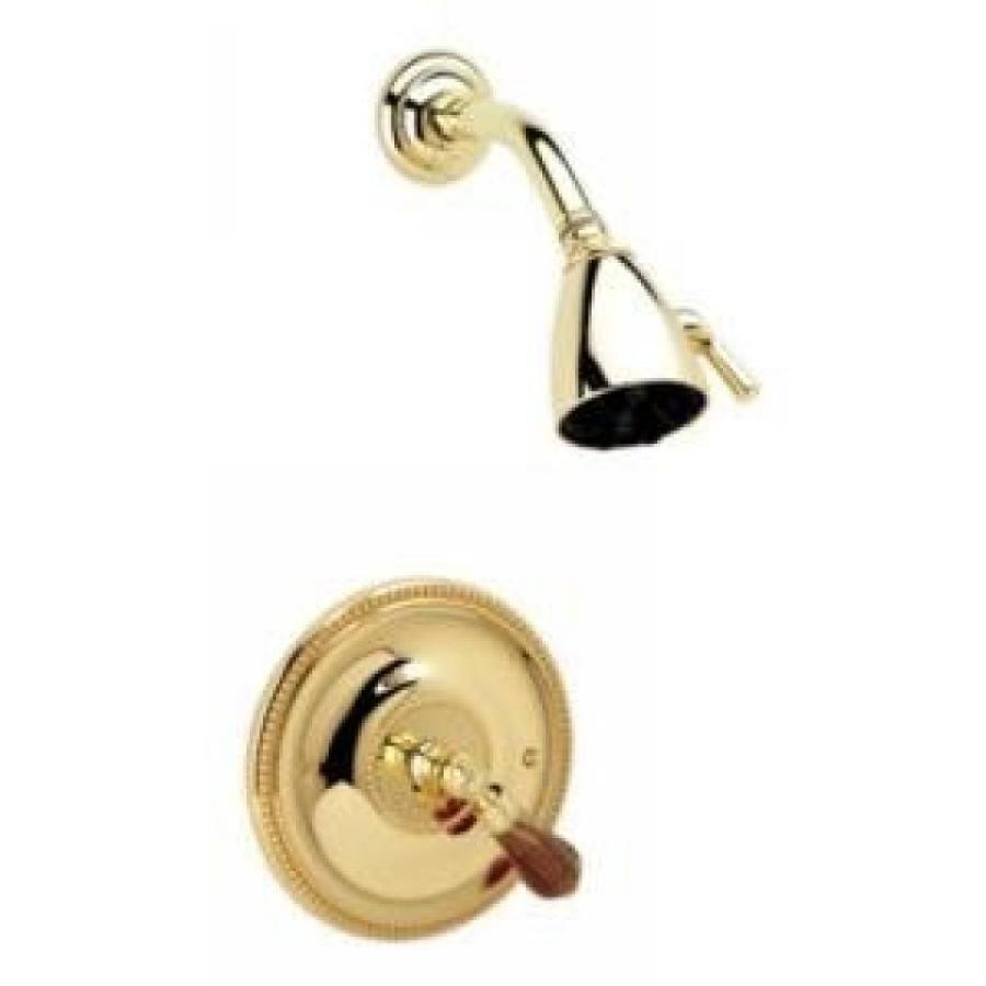 シャワーヘッド Phylrich PB3271_25D - Regent Pressure Balance Shower Set, Brown Onyx Handle