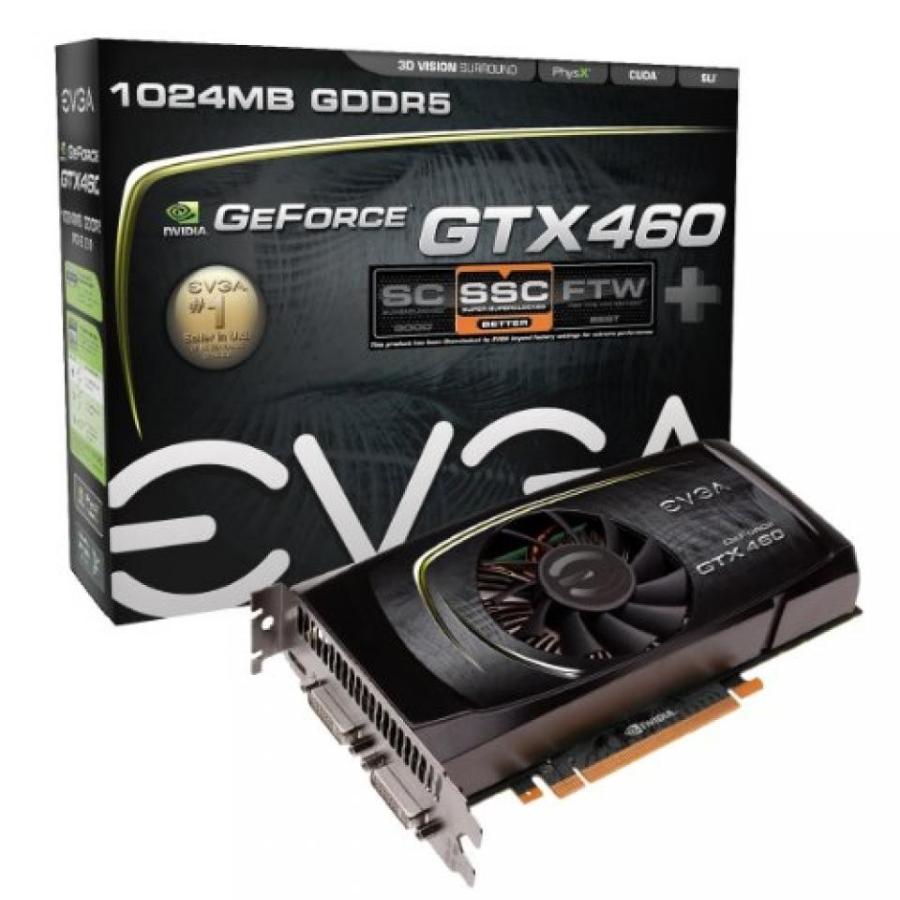 グラフィックカード グラボ GPU EVGA GeForce GTX460 SSC+ Graphics Card w Backplate (01G-P3-1380-KR)｜sonicmarin