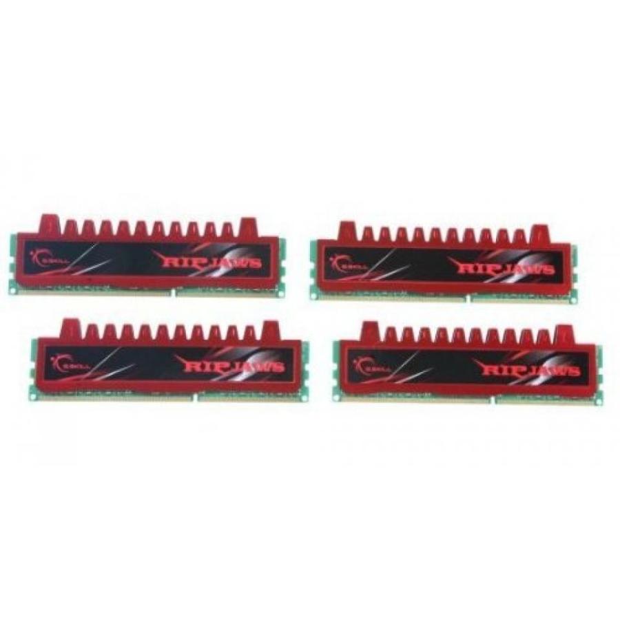 メモリ G.SKILL Ripjaws Series 16GB (4 x 4GB) 240-Pin DDR3 1066MHz PC3-8500 Desktop Memory Model F3-8500CL7Q-16GBRL