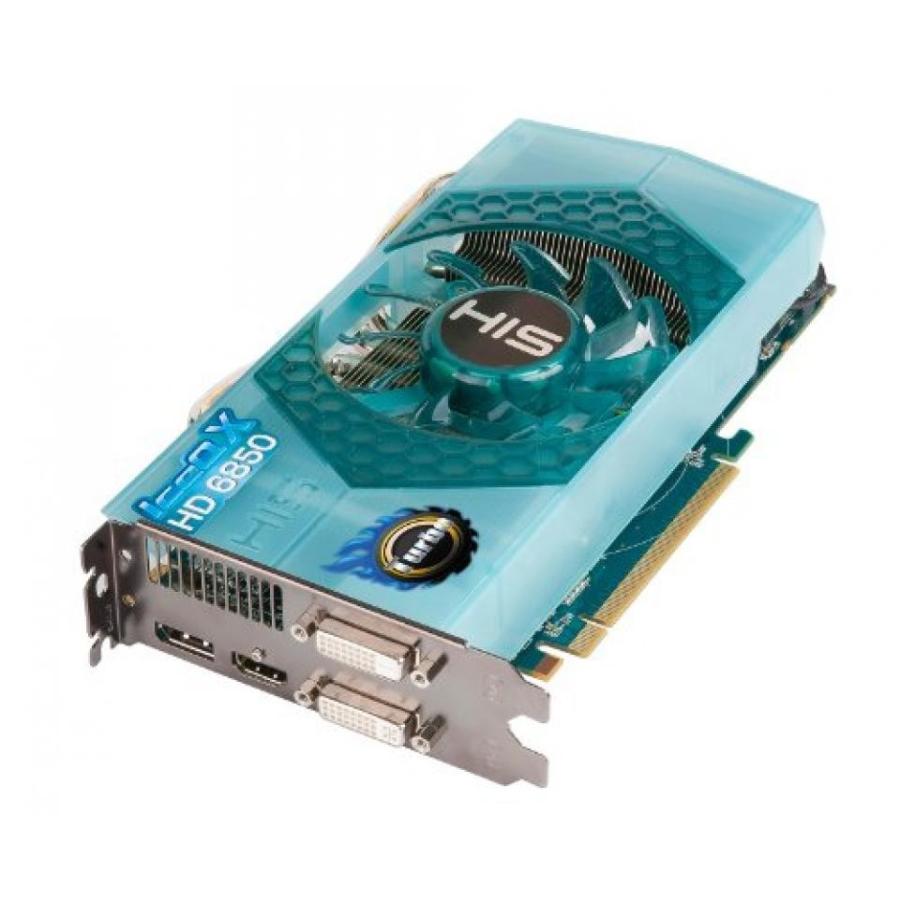 グラフィックカード グラボ GPU HIS Radeon HD 6850 IceQ X Turbo 1 GB (256bit) GDDR5 Eyefinity DisplayPort HDMI 2x DVI (HDCP) PCI Express X16 2.1 Video｜sonicmarin