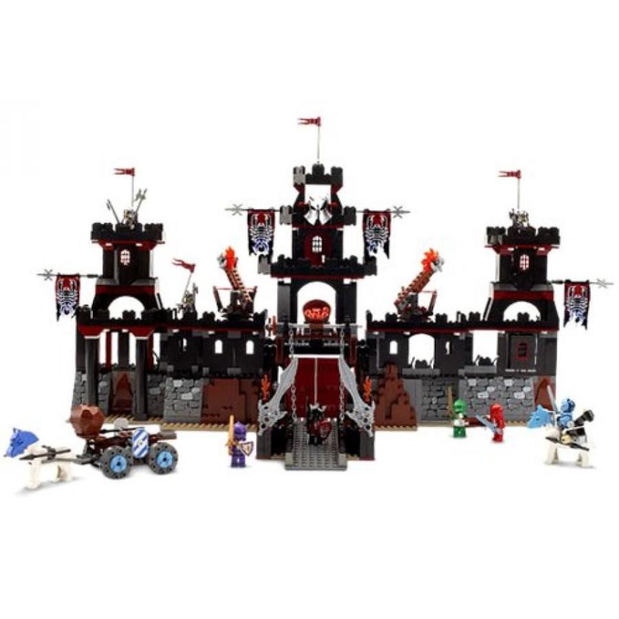 レゴ Lego Year 2005 Knights Kingdom Series Castle Set # 8877 - VLADEK'S DARK FORTRESS with Spring-Loaded Missiles, Catapult, Vat of Fake Boiling Oil,｜sonicmarin｜03