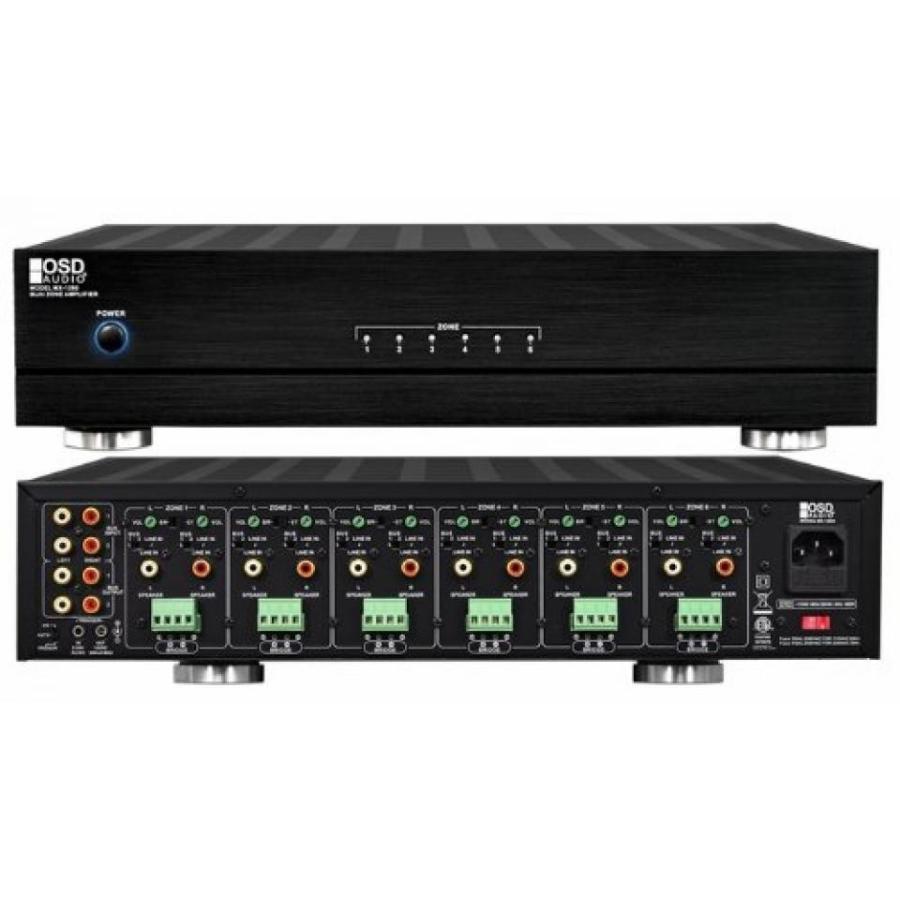 ホームシアター OSD Audio MX1260 12 Channel, Six Stereo Zones, 60 Watt Peak per Channel, or Bridged Mono 80 Watts per ZoneChannel, Includes a choice