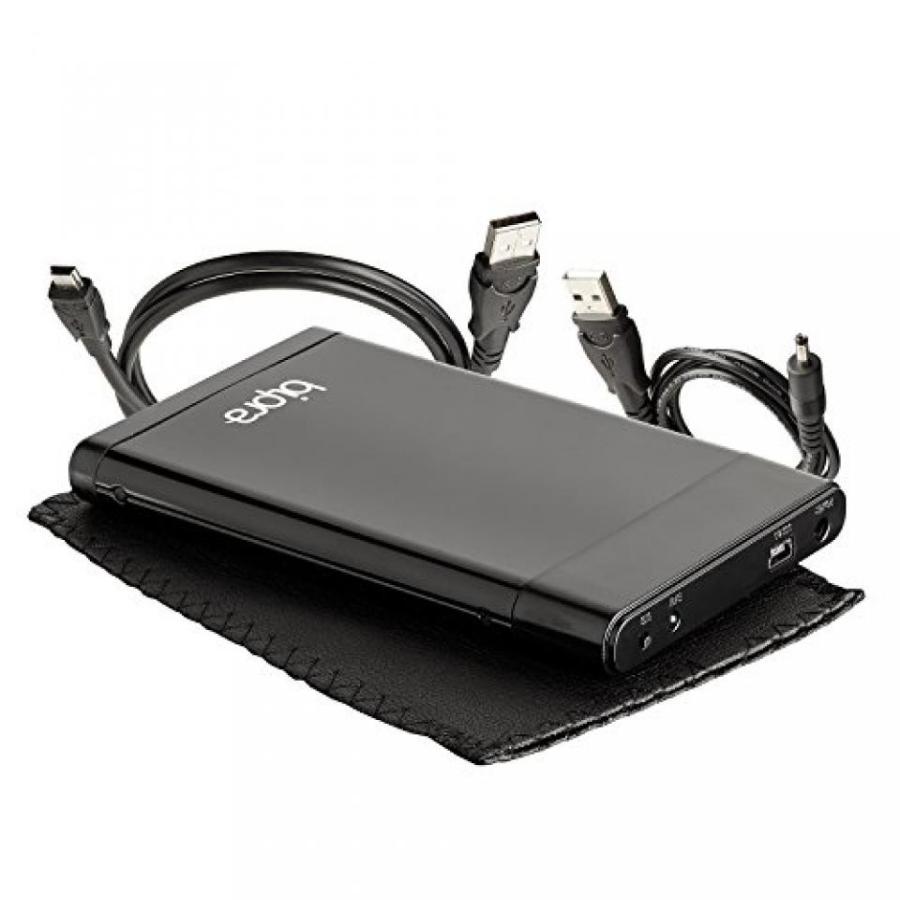 外付け HDD ハードディスク Bipra 120Gb 2.5 Inch External Hard Drive Portable Usb 2.0 Inc. One Touch Software - Black -Ntfs｜sonicmarin｜03