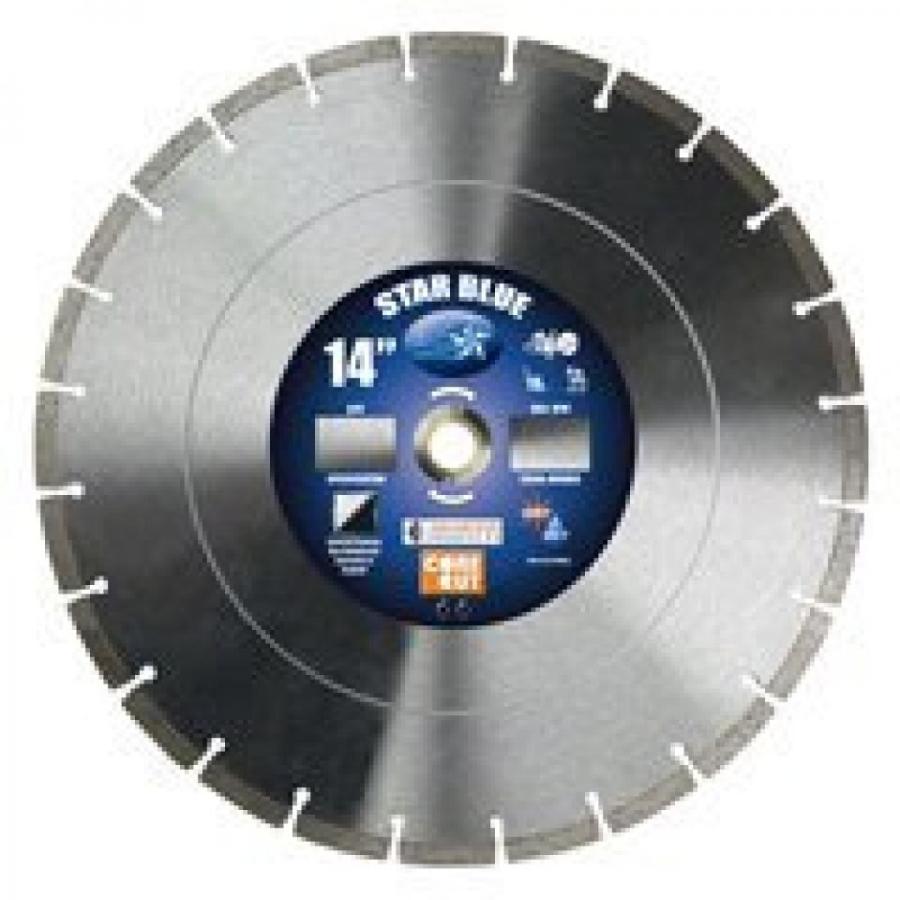 ボッシュ Diamond Products Core Cut 14355 14-Inch X .125 X 1-Inch  Star Blue High Speed Diamond Blade｜sonicmarin