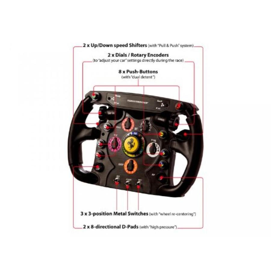 ゲーミングPC Thrustmaster Ferrari F1 Wheel Add-On for PS3PS4PCXbox One｜sonicmarin｜03