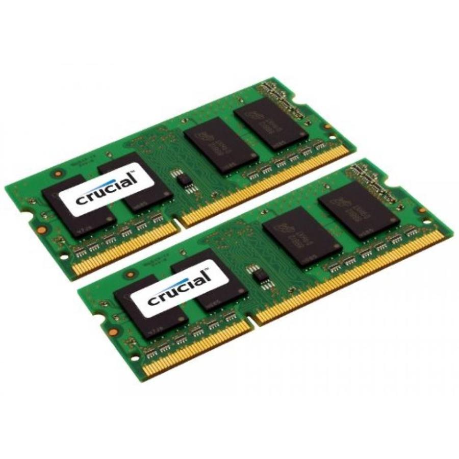 メモリ Crucial 2GB Single DDR3 1333 MTs (PC3-10600) CL9 SODIMM 204-Pin 1.35V1.5V Notebook Memory Module CT25664BF1339