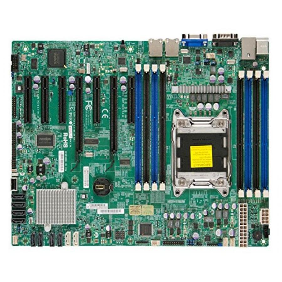 マザーボード Supermicro LGA2011Intel C602DDR3SATA3V&2GbEATX Server Motherboard， Retail X9SRL-F-O