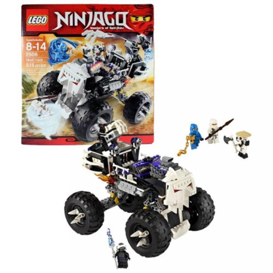 レゴ Lego Year 2011 Ninjago "Masters of Spinjitzu" Animated Series 7 Inch Tall Vehicle Set # 2506 - SKULL TRUCK with Moving Jaws, Firing Bone Fist｜sonicmarin