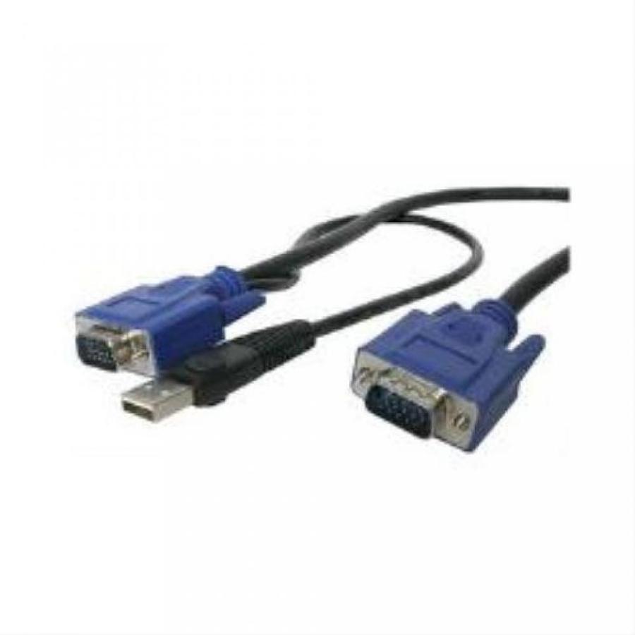 2 in 1 PC 2C98631 - StarTech.com 6 ft 2-in-1 Ultra Thin USB KVM Cable