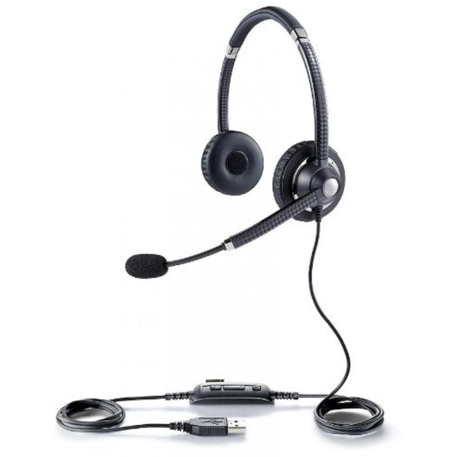 ヘッドセット Jabra UC VOICE 750 MS Duo (Dark) Lync Optimized Corded Headset for Softphone｜sonicmarin