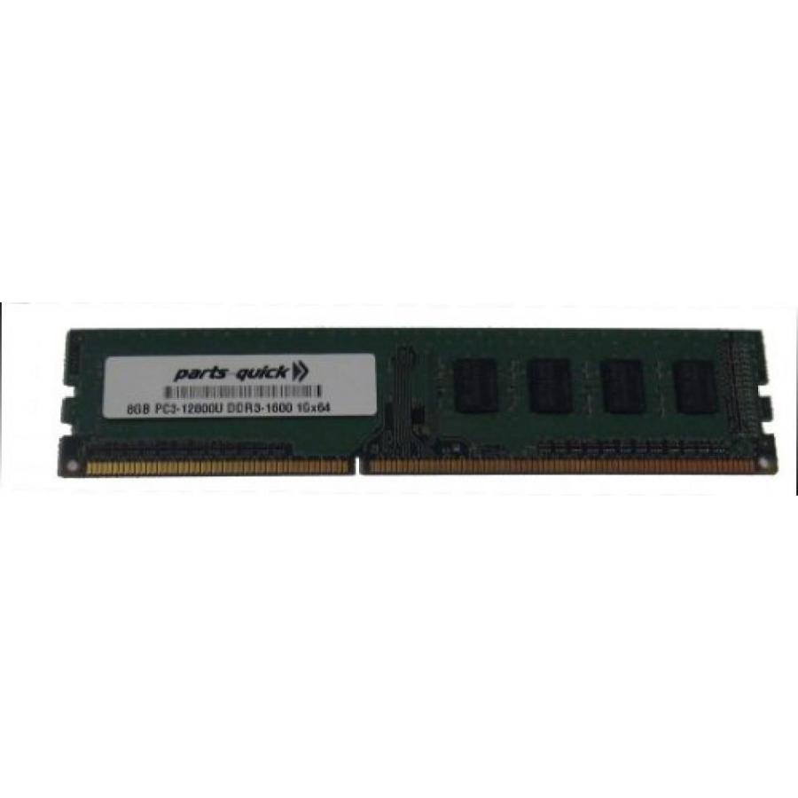 マザーボード 8GB DDR3 Memory Upgrade for MSI Motherboard H67MS-E23 PC3-12800 240 pin DIMM 1600MHz RAM (PARTS-QUICK BRAND)