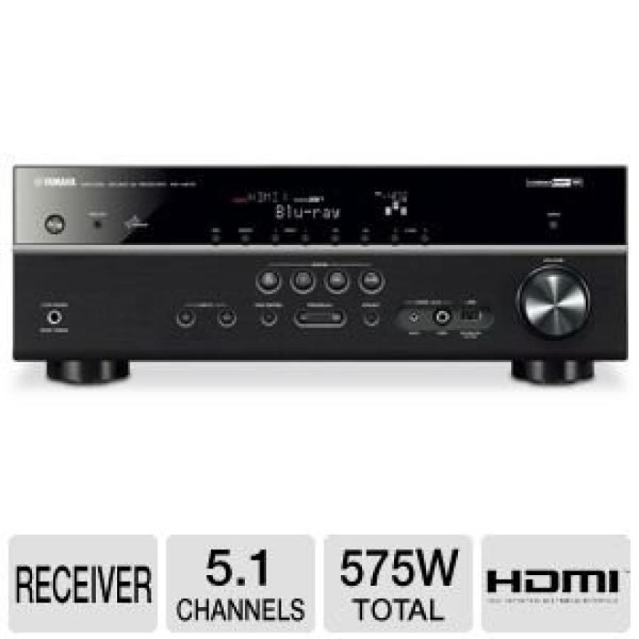 ホームシアター Yamaha RX-V575 7.2-Channel Network AV Receiver with Airplay (Discontinued by Manufacturer)