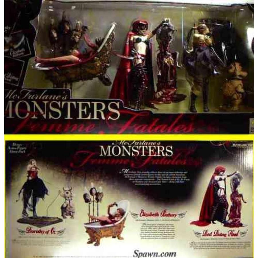 乗り物おもちゃ McFarlane's Monsters Deluxe Action Figures 3 Pack: Femme Femmes Fatales The Twisted Land of Oz - Dorothy With Veil, Six Faces of｜sonicmarin｜03