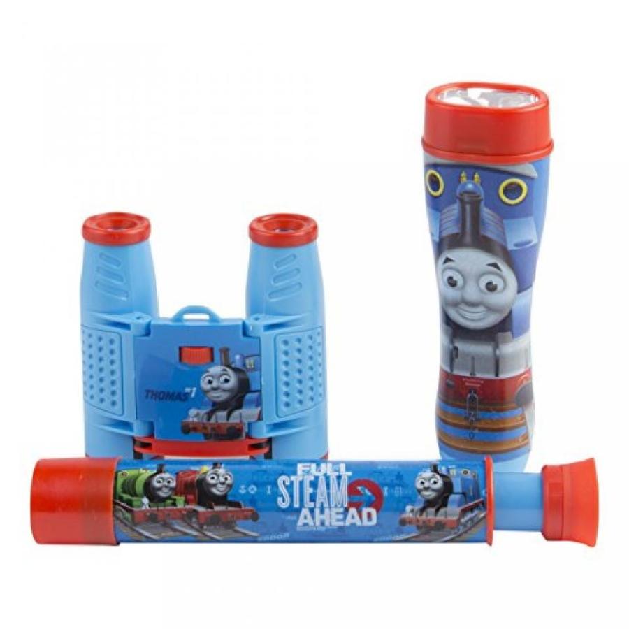 電子おもちゃ Thomas and Friends 3-Piece Adventure Kit with Binoculars， Flashlight， Telescope