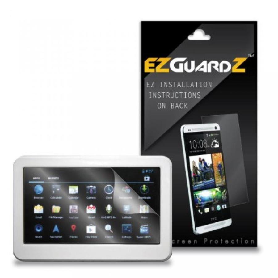 2 in 1 PC 3-Pack EZGuardZ? Screen Protectors (Ultra CLEAR) For iView CYBERPAD 4.3