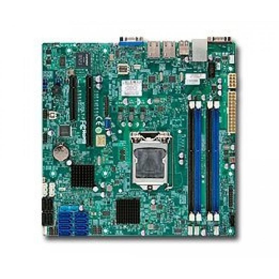 クリアランス本物 マザーボード Supermicro MBD-X10SL7 LGA1150 Socket H3 Supports 4th Generation Core dual GbE LAN Port 8 SATA2 support via LSI2308 SATA DOM power