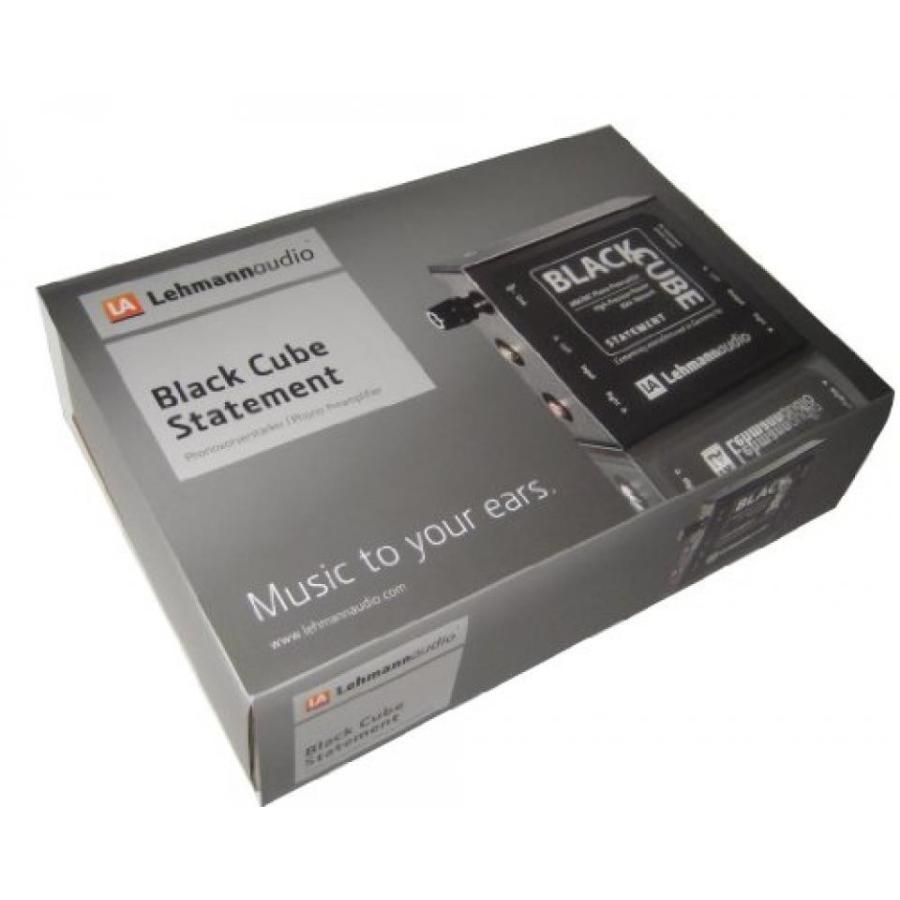 【新品訳あり】 ホームシアター Lehmann Audio - Black Cube Statement 【3722238101】(134752円)