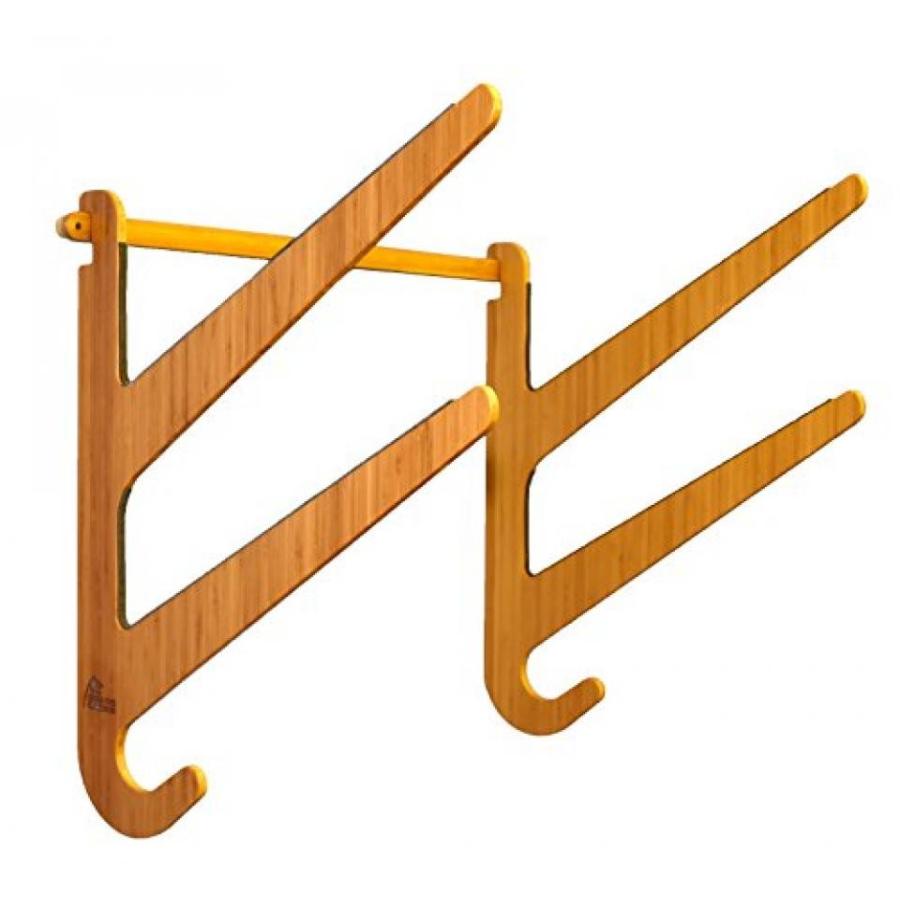 サーフィン Bamboo Paddleboard Rack for 2 SUPs or Longboards - Grassracks O'ahu Duo｜sonicmarin｜05