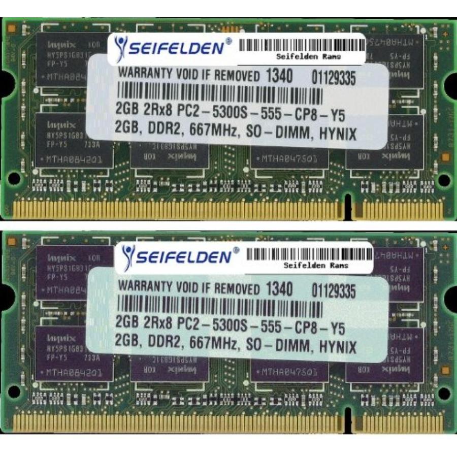 メモリ 4GB (2X2GB) Memory RAM for Compaq Presario F700 - Laptop