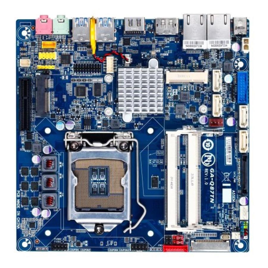 マザーボード Gigabyte GAQ87TN INTEL LGA1150 Q87 MiniITX Motherboard AU