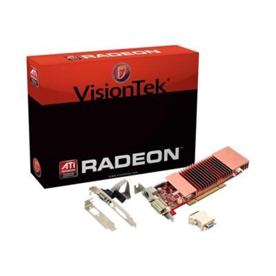 グラフィックカード グラボ GPU Visiontek 900321 RADEON 3450 PCI LPATX 512MB DVI-ITV-OUTVGA-(ATX) WIN7 270W