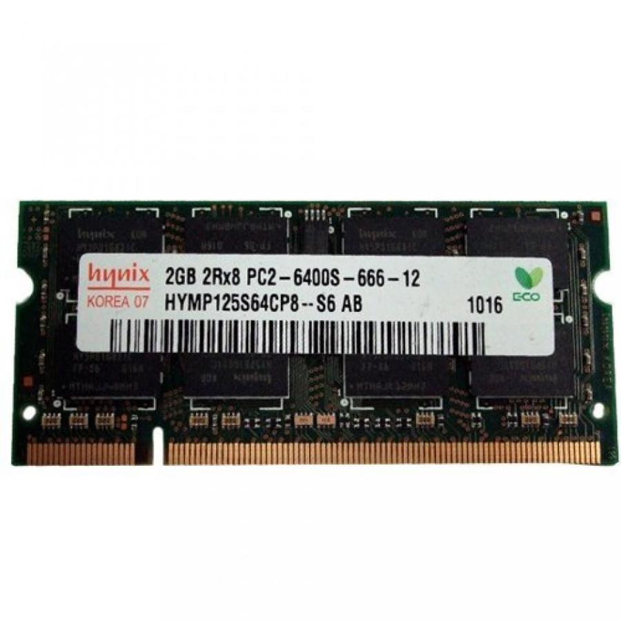 メモリ Hymp125s64cp8-S6-Ab Hynix 2Gb Ddr2 800Mhz Pc2-6400 200Pins Cl6 Non-Ec