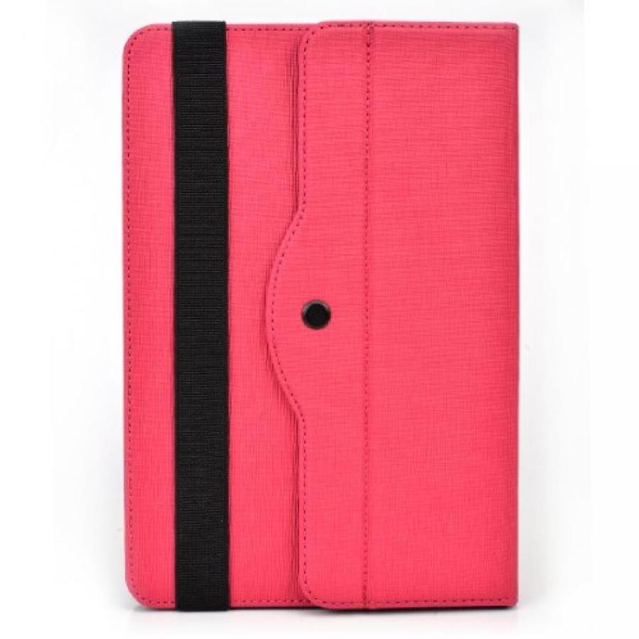 2 in 1 PC  Kindle Fire HD 8.9" cover case wrotating stand * universal* 9 INCH case in hot pink｜sonicmarin｜06