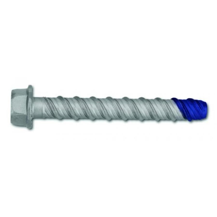 ボッシュ Powers Fastening Innovations 7228SD 38-Inch by 5-Inch Wedge-Bolt and Blue Tip Large Diameter Screw Anchor Carbon Steel, 50 Per Box