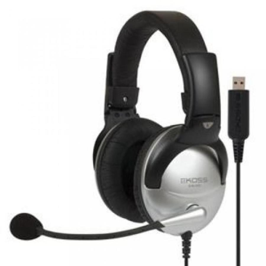 ヘッドセット KOSS COMM HEADSET W MIC USB 8FT VOL NOISE REDUCTION SOFTLEATHERETTE SB45 USB