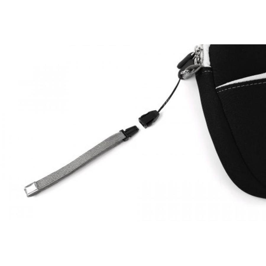 全ての 外付け HDD ハードディスク DURAGADGET Black Stretchy Neoprene Water Resistant Zip Bag For Seagate Expansion Desktop 1TB STBV1000200
