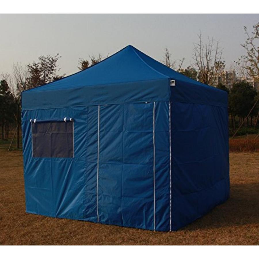 テント Eurmax PRO 10x10 Pop up Tent Party Canopy Gazebo with 4 Removable Sidewalls and Roller Bag｜sonicmarin｜02