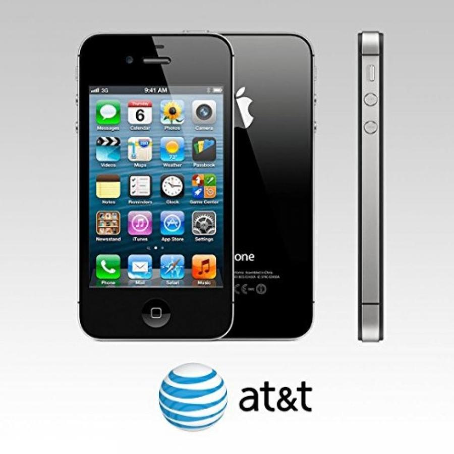 SIMフリー スマートフォン 端末 Apple iPhone 4S 8 GB AT&T, Black｜sonicmarin