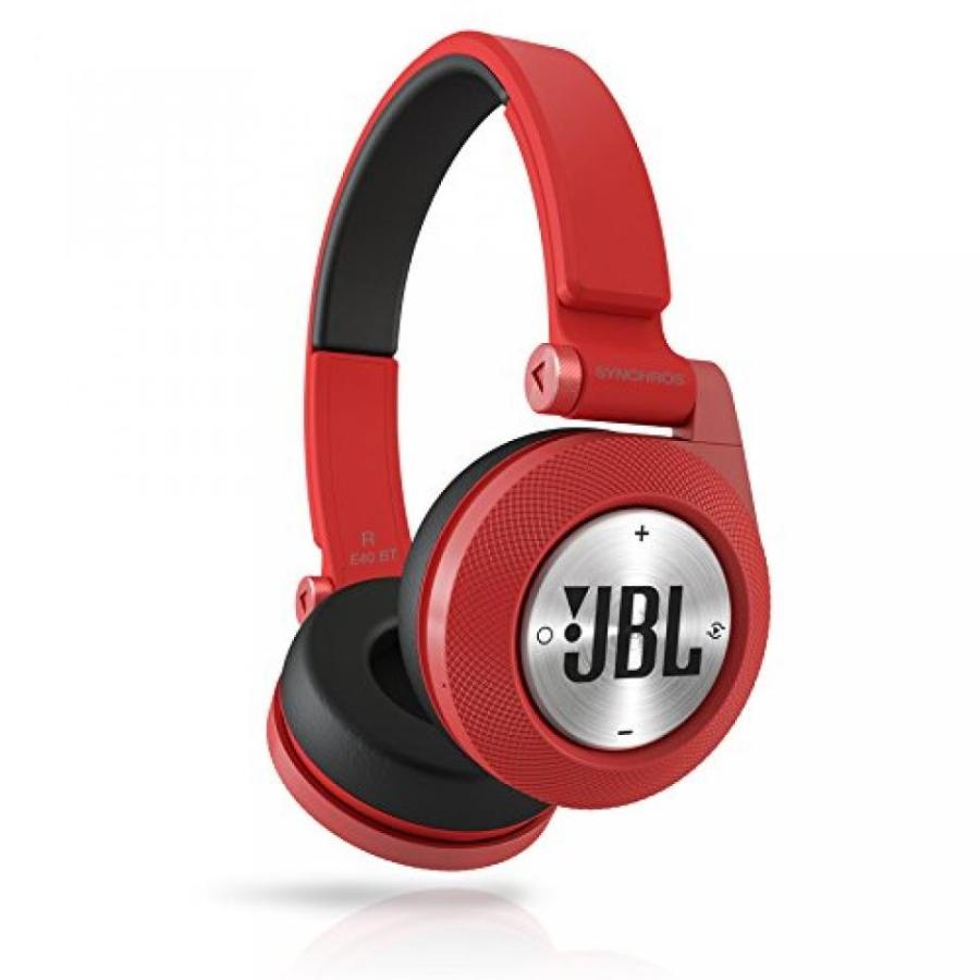 ブルートゥースヘッドホン JBL E40bt Red High-performance Wireless On-ear Bluetooth Stereo Headphone, Red｜sonicmarin