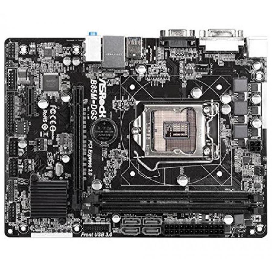 マザーボード ASRock Micro ATX DDR3 1600 LGA 1150 Motherboards B85M-DGS