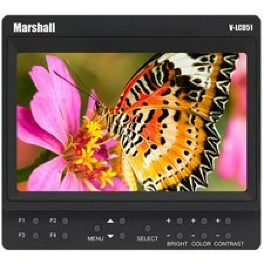 外付け機器 Marshall Electronics V-LCD51-NEL3 5 MONITOR PRE-INSTALLED NIKON EN-EL3 BATのサムネイル