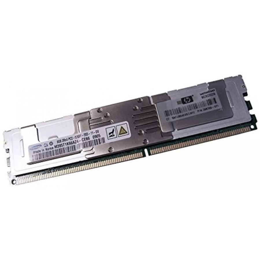 メモリ 8GB (1X 8GB) PC2-5300F 2Rx4 667MHz DDR2 Server Memory HP 398709-071 DL580 G5｜sonicmarin