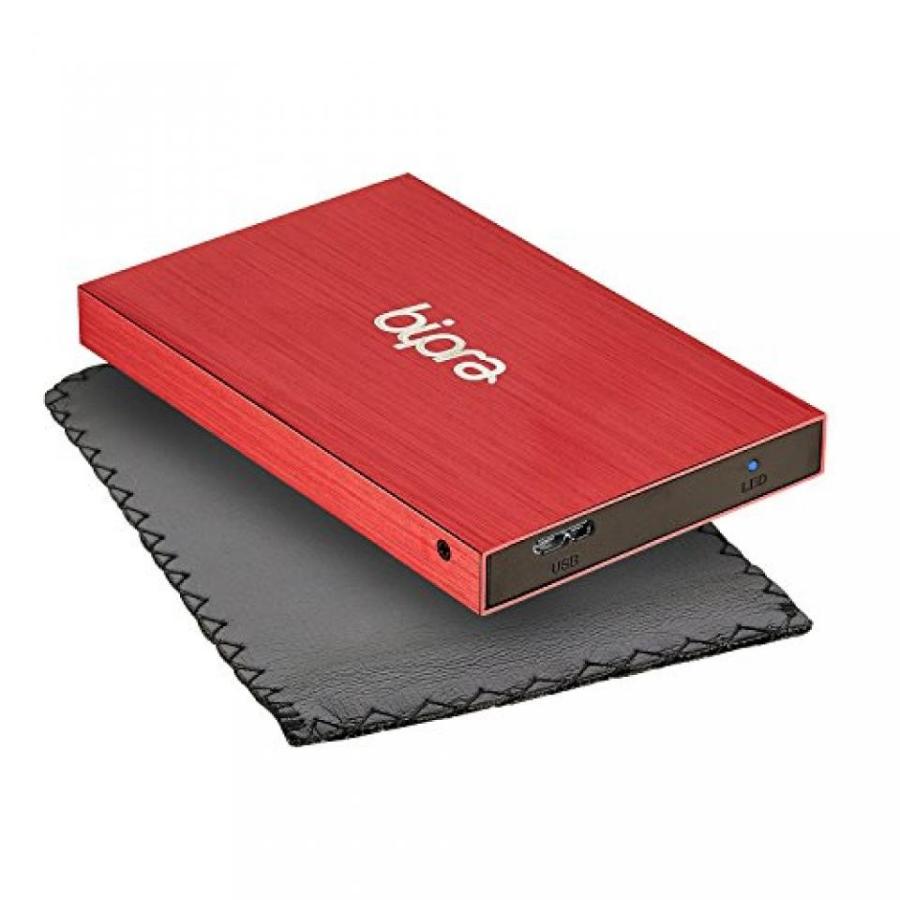 外付け HDD ハードディスク Bipra B:Drive B3 640GB USB 3.0 2.5 inch FAT32 Portable External Hard Drive - Red｜sonicmarin｜03