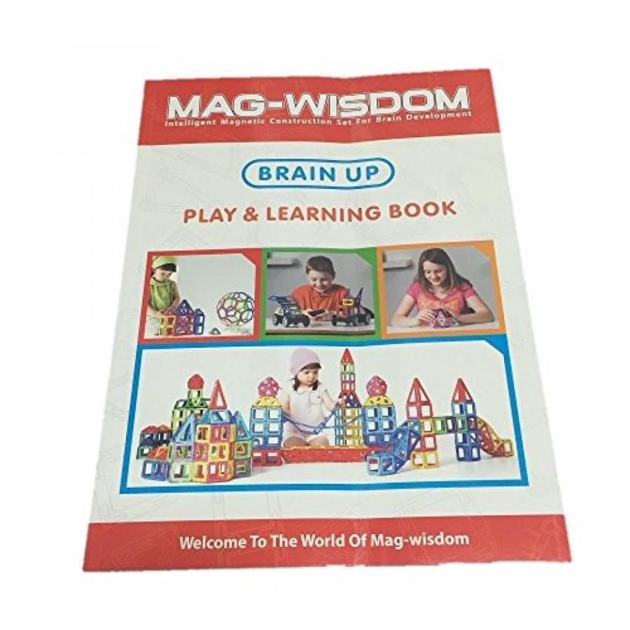 幼児用おもちゃ Maguu~izudamu 168 piece set magwisdom educational toys [mug former, mug space]｜sonicmarin｜03