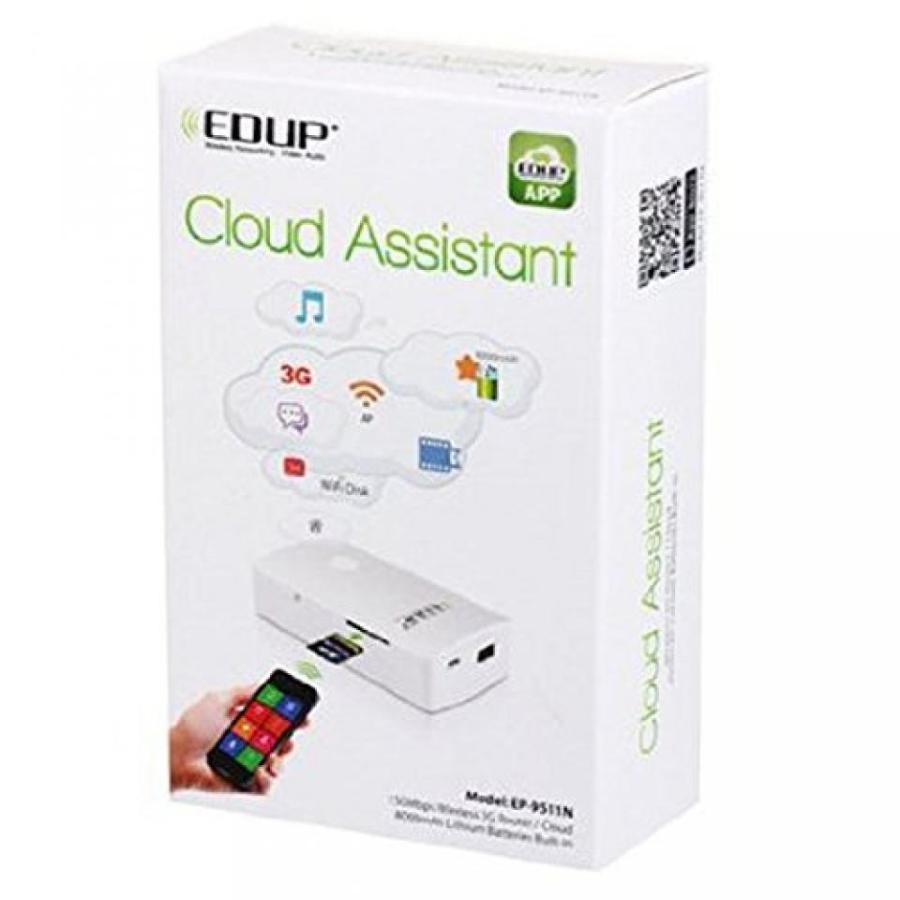 ルータ EDUP EP-9511N 150Mbps Wireless 3G Router 8000mAh Mobile Power Cloud Assistant｜sonicmarin｜03