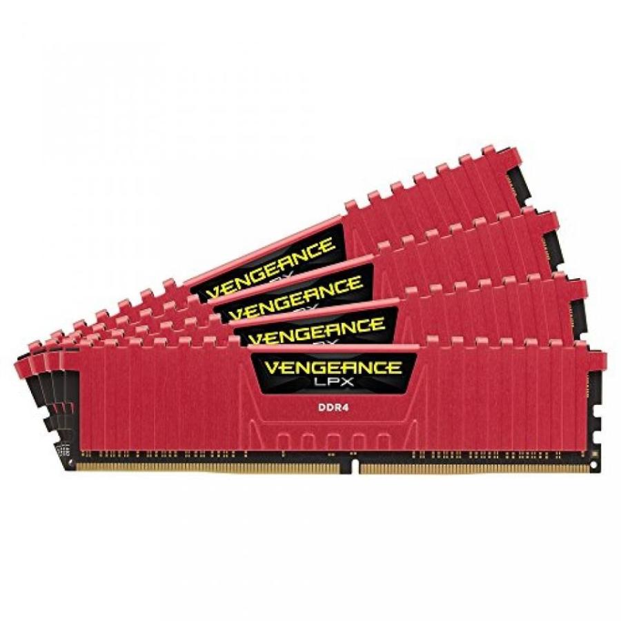 メモリ Corsair Vengeance LPX 16GB DRAM 3000MHz C15 Memory Kit for DDR4 Systems CMK16GX4M4B3000C15