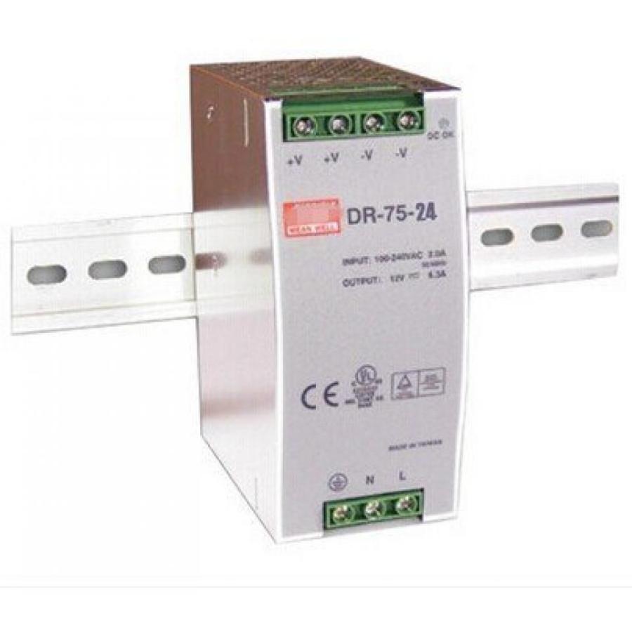 電源ユニット New Switching power supply Rail mounted 100-240VAC to 24V 3.2A