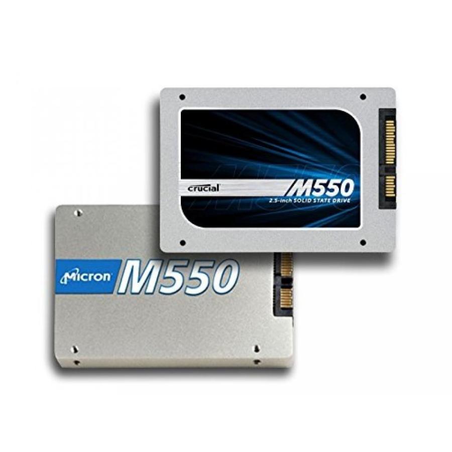 データストレージ Micron Crucial M550 1TB 2.5” (w 9.5mm adapter) SATA 6Gbps Solid State Drive (550MBps Read， 500MBps Write; up to 95，00085，000 IOPS)