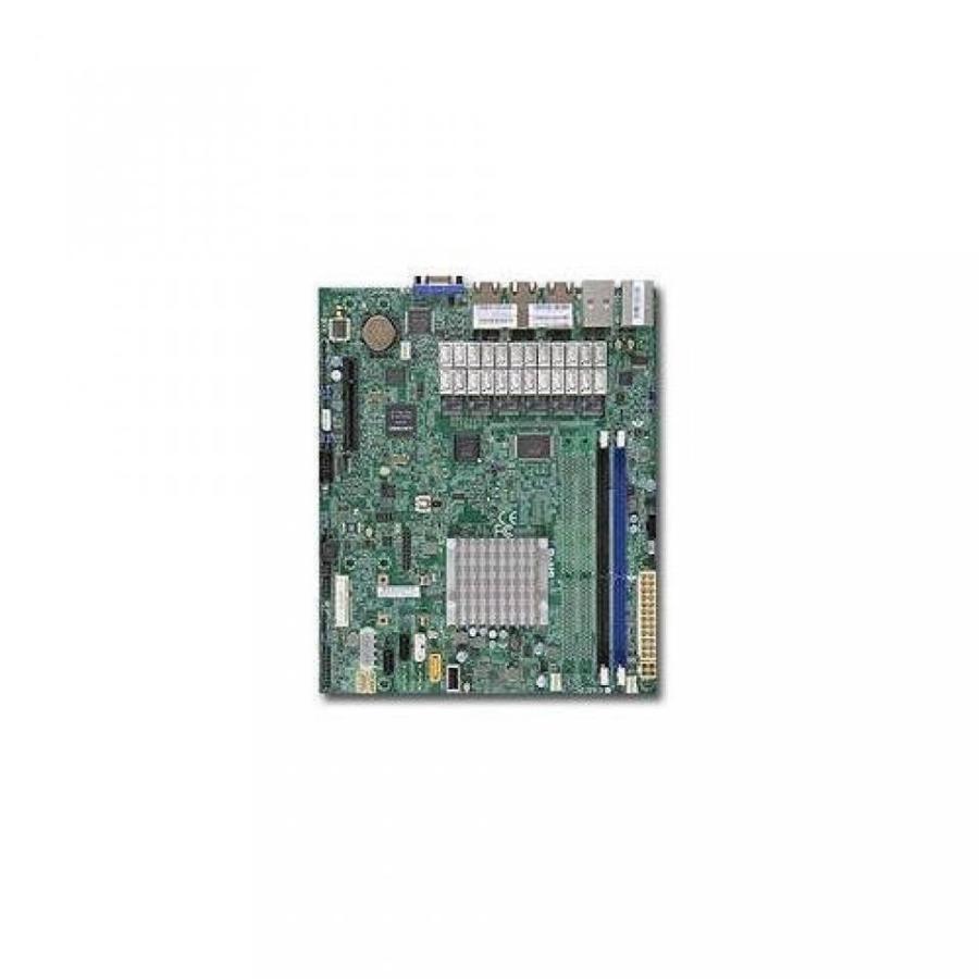 マザーボード Super Micro Supermicro A1SRM-LN7F-2358-O Intel Atom C2358 DDR3 SATA3 V&7GbE MicroATX Motherboard & CPU Combo